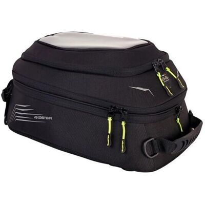 Sacoche de réservoir Signature Tabs Bagster - Noir - Sac à Réservoir - Publicité Sacoche de réservoir Signature Tabs Bagster - Noir - Sac à Réservoir - Publicité