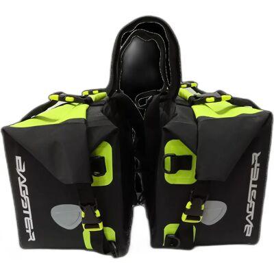 Sacoche de selle Bagster Hawk - Noir Imperméable 25/30 L - Publicité Sacoche de selle Bagster Hawk - Noir Imperméable 25/30 L - Publicité