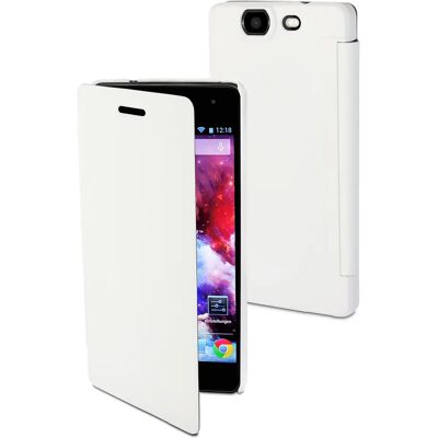 Muvit MUEAF0077 Witte Folio Telefoonhoesje - Mobiele Accessoire Muvit MUEAF0077 Witte Folio Telefoonhoesje - Mobiele Accessoire