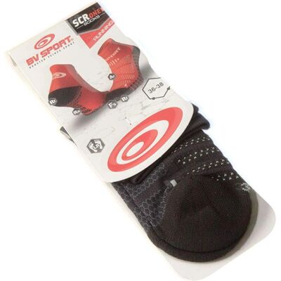 Chaussettes BV Sport SCR One EVO - Noir - Taille EU 42-44 - Publicité Chaussettes BV Sport SCR One EVO - Noir - Taille EU 42-44 - Publicité