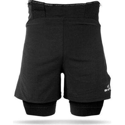 Shorts Compressivi BV SPORT - Nero - Abbigliamento sportivo Shorts Compressivi BV SPORT - Nero - Abbigliamento sportivo