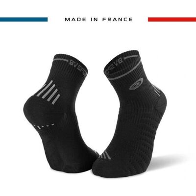 BV Sport Run Marathon - Chaussettes de course Noir / Gris 36-38 - Publicité BV Sport Run Marathon - Chaussettes de course Noir / Gris 36-38 - Publicité