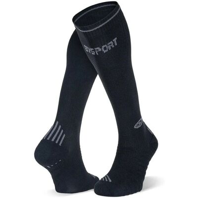 Calze compressioni BV SPORT Run - Taglia S+ - Nero/Grigio Calze compressioni BV SPORT Run - Taglia S+ - Nero/Grigio