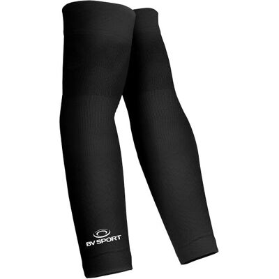 BV Sport Arx Evo - Maniche di compressione - Nero - S/M - Supportive e traspirante BV Sport Arx Evo - Maniche di compressione - Nero - S/M - Supportive e traspirante