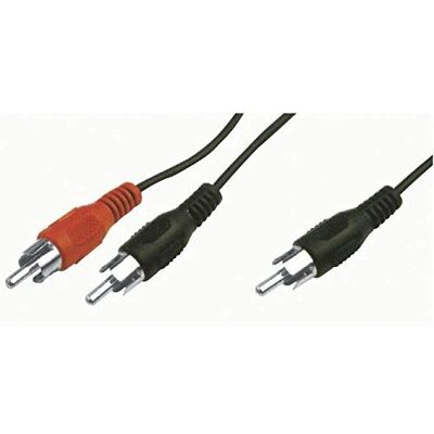 Waytex - 21130 - 3m - 1RCA-2RCA - Câble audio - Publicité Waytex - 21130 - 3m - 1RCA-2RCA - Câble audio - Publicité