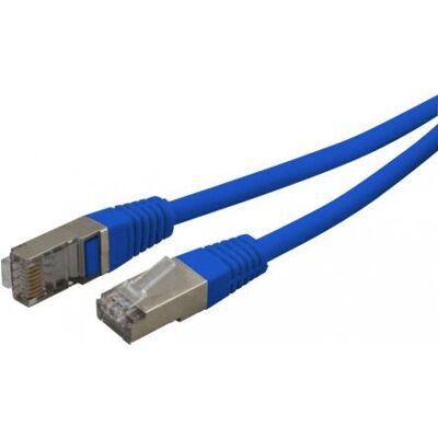 Waytex 32074 Netwerk Kabel - Blauw 2m Cat5e F/UTP Waytex 32074 Netwerk Kabel - Blauw 2m Cat5e F/UTP