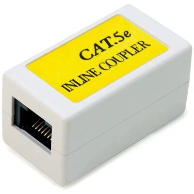Netwerkversterker - RJ45 Cat 5e Ethernet Koppeling Netwerkversterker - RJ45 Cat 5e Ethernet Koppeling