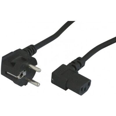 Waytex 51108 Cabo de alimentação - 1,8m Preto - Power Cable Waytex 51108 Cabo de alimentação - 1,8m Preto - Power Cable