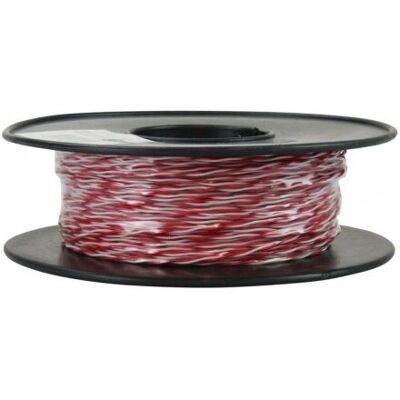 Waytex 36500 Telefonkabel - 100 m Kupfer Rot Weiß Waytex 36500 Telefonkabel - 100 m Kupfer Rot Weiß
