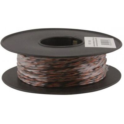 Cavo telefonico Waytex 36508 - 100m Nero, Arancione Cavo telefonico Waytex 36508 - 100m Nero, Arancione