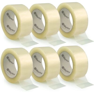 WAYTEX 930709 - Transparent Packband - Hohe Haftung WAYTEX 930709 - Transparent Packband - Hohe Haftung