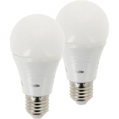 XANLITE - Lâmpada LED E27 A60 2x9W Dimmável - 806lm - Branca Neutra XANLITE - Lâmpada LED E27 A60 2x9W Dimmável - 806lm - Branca Neutra