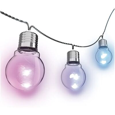 XANLITE String Light - RGB Buiten 5m - 10 Lampjes XANLITE String Light - RGB Buiten 5m - 10 Lampjes