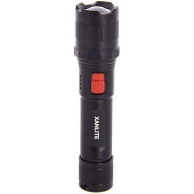 Xanlite Lanterna de LED Recarregável - 1000lm, IP 44, USB-C, Baterias Incluídas Xanlite Lanterna de LED Recarregável - 1000lm, IP 44, USB-C, Baterias Incluídas