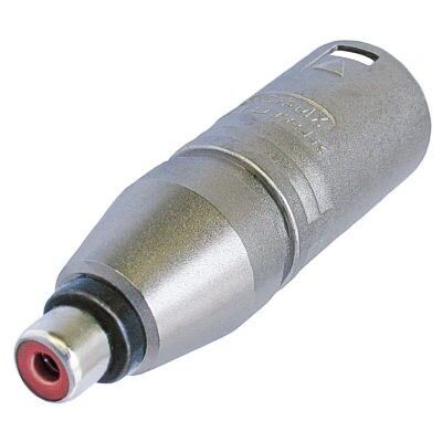 Neutrik NA2MPMF adattatore cavo - XLR RCA Argento Neutrik NA2MPMF adattatore cavo - XLR RCA Argento
