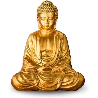 zen'light Statue de Bouddha - Or - 16x10x20 cm - Décoration de Méditation zen'light Statue de Bouddha - Or - 16x10x20 cm - Décoration de Méditation
