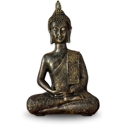 Zen Light Thai Buddha Statue - Harz - 13x7x21 cm - Entspannende Dekoration Zen Light Thai Buddha Statue - Harz - 13x7x21 cm - Entspannende Dekoration