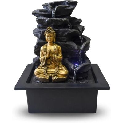 ZEN'LIGHT Shira Schwarze Wasserfontäne - Innendekor ZEN'LIGHT Shira Schwarze Wasserfontäne - Innendekor