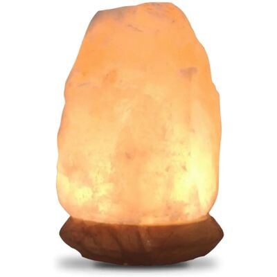 ZEN'ARÔME Himalaoa - Lámpara de cristal de sal - 7x7x12 cm - Naranja ZEN'ARÔME Himalaoa - Lámpara de cristal de sal - 7x7x12 cm - Naranja