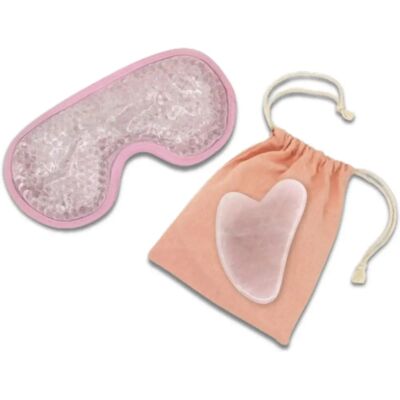 SUN&SIA ThermoComfort Rosa Ögonmask-Set SUN&SIA ThermoComfort Rosa Ögonmask-Set