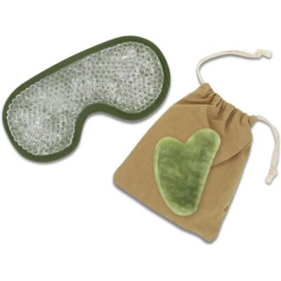 SUN&SIA Ögonmaskset - ThermoComfort Jade GuaSha med Skydd SUN&SIA Ögonmaskset - ThermoComfort Jade GuaSha med Skydd