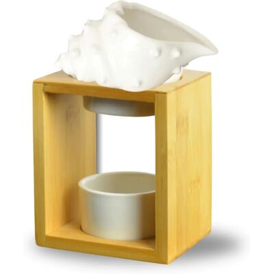 Chauffe- huiles essentielles ZEN'ARÔME - Diffuseur d'huiles Blanc Chauffe- huiles essentielles ZEN'ARÔME - Diffuseur d'huiles Blanc
