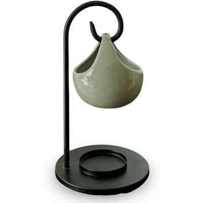 Diffuseur d'huiles essentielles vert ZEN'ARÔME - Brûleur d'huiles Diffuseur d'huiles essentielles vert ZEN'ARÔME - Brûleur d'huiles