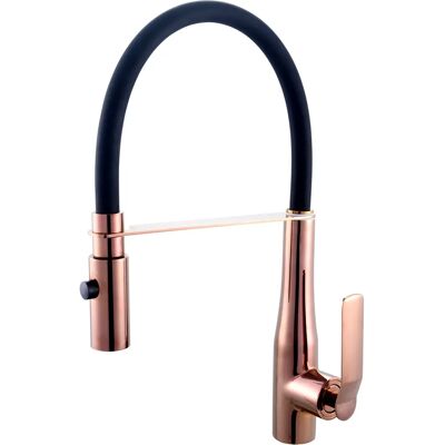 Paini France - Mezclador de Cocina - Oro Rosa - Duradero y Flexible Paini France - Mezclador de Cocina - Oro Rosa - Duradero y Flexible