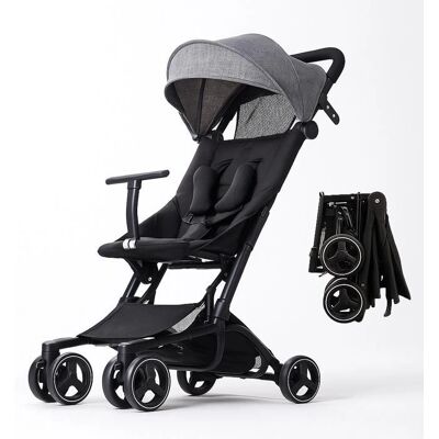 BEBE2LUXE - Piko - Gris - Ultracompact - Poussette - Publicité BEBE2LUXE - Piko - Gris - Ultracompact - Poussette - Publicité