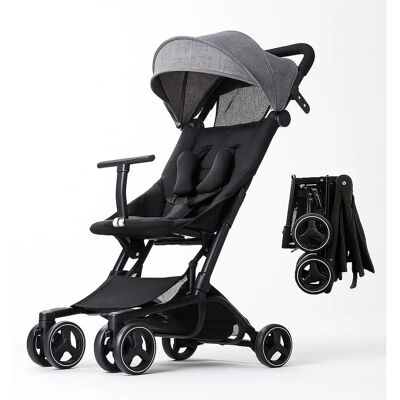 BEBE2LUXE - Piko - Gris - Ultracompact - Poussette - Publicité BEBE2LUXE - Piko - Gris - Ultracompact - Poussette - Publicité