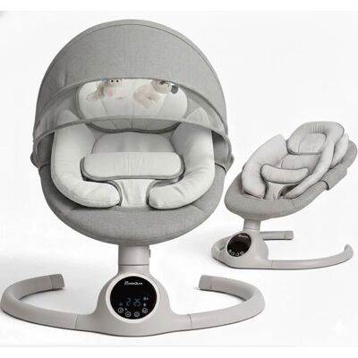 ALPHA - BEBE2LUXE - 0-9 kg - harnais 5 points - Balançoire bébé - Publicité ALPHA - BEBE2LUXE - 0-9 kg - harnais 5 points - Balançoire bébé - Publicité