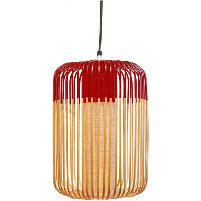 Suspension Bambou L Rouge - Suspension - Publicité Suspension Bambou L Rouge - Suspension - Publicité