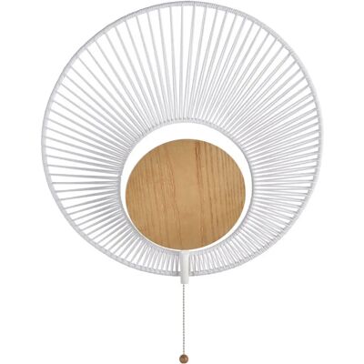 Applique murale Oyster blanche - Forestier Applique murale Oyster blanche - Forestier