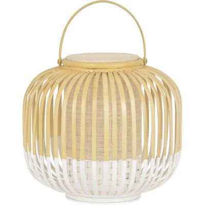 Lampe LED extérieure en bambou Forestier - Take A Way Lampe de table portable - Publicité Lampe LED extérieure en bambou Forestier - Take A Way Lampe de table portable - Publicité