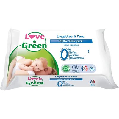 Love & Green Babytücher Hypoallergen - Baby & Mama Love & Green Babytücher Hypoallergen - Baby & Mama