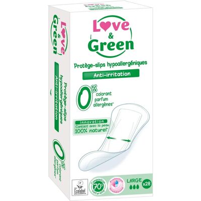 Love & Green Hypoallergene Dessous-Protektoren - Großpackung 28 Love & Green Hypoallergene Dessous-Protektoren - Großpackung 28
