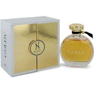 Hayari Goldy Eau de Parfum - Femmes - 100 ml - Publicité Hayari Goldy Eau de Parfum - Femmes - 100 ml - Publicité