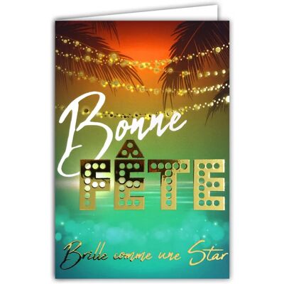 AFIE - 68-5001 BF - Carte d'anniversaire - Made in France - Card - Publicité AFIE - 68-5001 BF - Carte d'anniversaire - Made in France - Card - Publicité