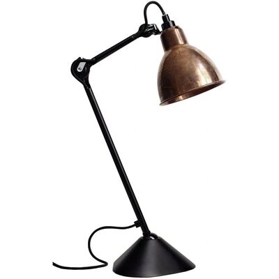 DCW Bernard Albin Gras N°205 Lampe de Table - Noir, Cuivre Brut, Bronze - Publicité DCW Bernard Albin Gras N°205 Lampe de Table - Noir, Cuivre Brut, Bronze - Publicité