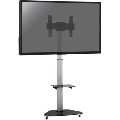 Support TV KIMEX 030-2020 - 37-75 pouces, Hauteur 120-180cm, VESA 200x200 à 600x400 - Publicité Support TV KIMEX 030-2020 - 37-75 pouces, Hauteur 120-180cm, VESA 200x200 à 600x400 - Publicité