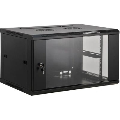 KIMEX 111-6606 Wandrack - 6U, 19", Schwarz KIMEX 111-6606 Wandrack - 6U, 19", Schwarz