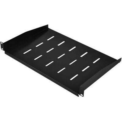 Estante para rack KIMEX INTERNATIONAL - 1U, 25cm Profundidad, Negro Estante para rack KIMEX INTERNATIONAL - 1U, 25cm Profundidad, Negro