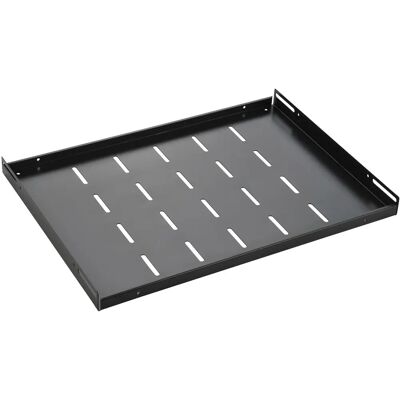 KIMEX 110-0171 Schwerlastregal für 19" Rack - Schwarz KIMEX 110-0171 Schwerlastregal für 19" Rack - Schwarz