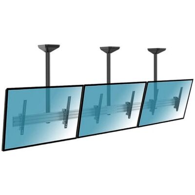 Support de plafond Kimex 3 TV - Hauteur 100cm - Publicité Support de plafond Kimex 3 TV - Hauteur 100cm - Publicité