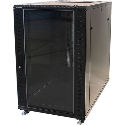 Armoire Rack KIMEX 112-6820K Noir - 20U - Publicité Armoire Rack KIMEX 112-6820K Noir - 20U - Publicité