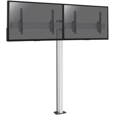 KIMEX TV Stand - Höhenverstellbar, Neigungsfunktion, Für 2 Fernseher KIMEX TV Stand - Höhenverstellbar, Neigungsfunktion, Für 2 Fernseher