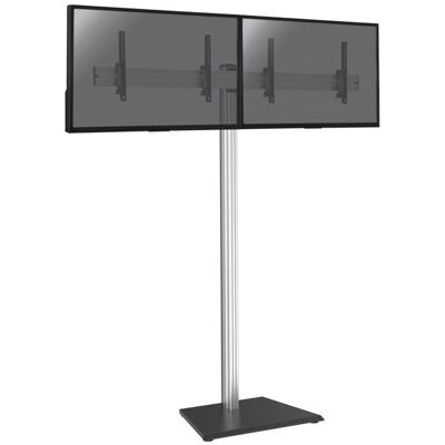 Soporte de suelo KIMEX para 2 TVs 43-49" - Altura ajustable Soporte de suelo KIMEX para 2 TVs 43-49" - Altura ajustable