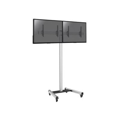 KIMEX 031-1213K2 TV-Halterung / Stand - unterstützt 2 TVs 43-49" - Höhenverstellbar bis 240cm KIMEX 031-1213K2 TV-Halterung / Stand - unterstützt 2 TVs 43-49" - Höhenverstellbar bis 240cm