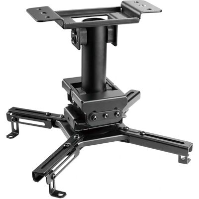 Montaje de Techo para Proyector KIMEX 052-3001 - Soporta 45kg, 25cm, Negro Montaje de Techo para Proyector KIMEX 052-3001 - Soporta 45kg, 25cm, Negro