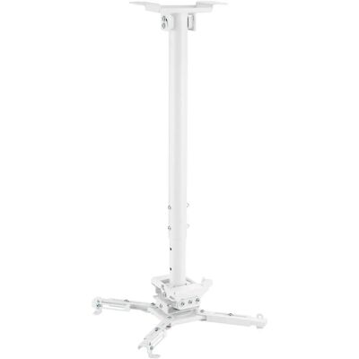 Soporte de Techo KIMEX para Proyectores - Ajustable 60-90cm, Blanco Soporte de Techo KIMEX para Proyectores - Ajustable 60-90cm, Blanco